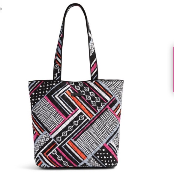 New Vera Bradley Northern Stripes Tote Bag